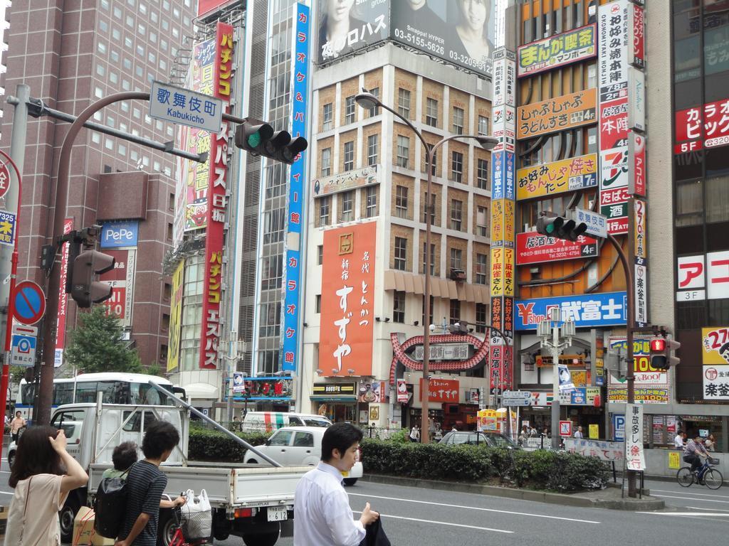 Hotel Wing International Shinjuku Токио Экстерьер фото